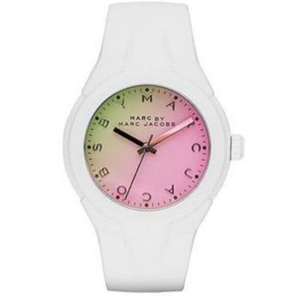 Marc by Marc Jacobs ladies X-up white analog watch